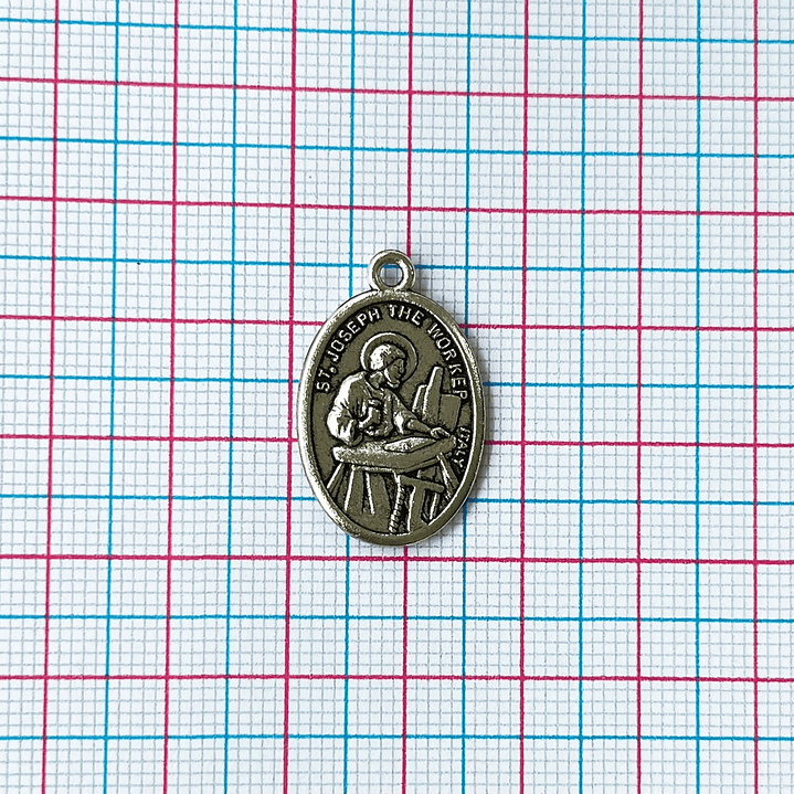 MEDALLA ✦ SAN JOSÉ CARPINTERO ZAMAK 2