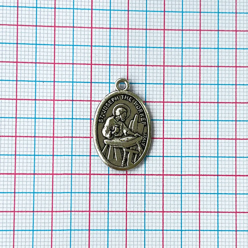 MEDALLA ✦ SAN JOSÉ CARPINTERO ZAMAK 2