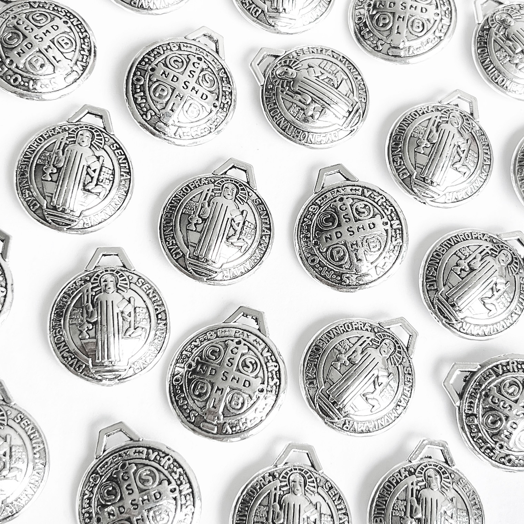 MEDALLA SAN BENITO ZAMAK 1