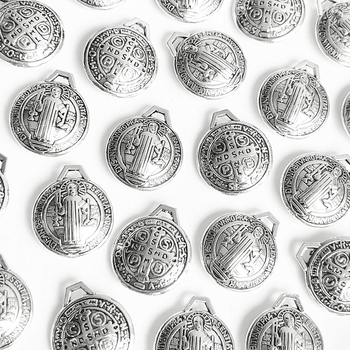 MEDALLA SAN BENITO ZAMAK 1