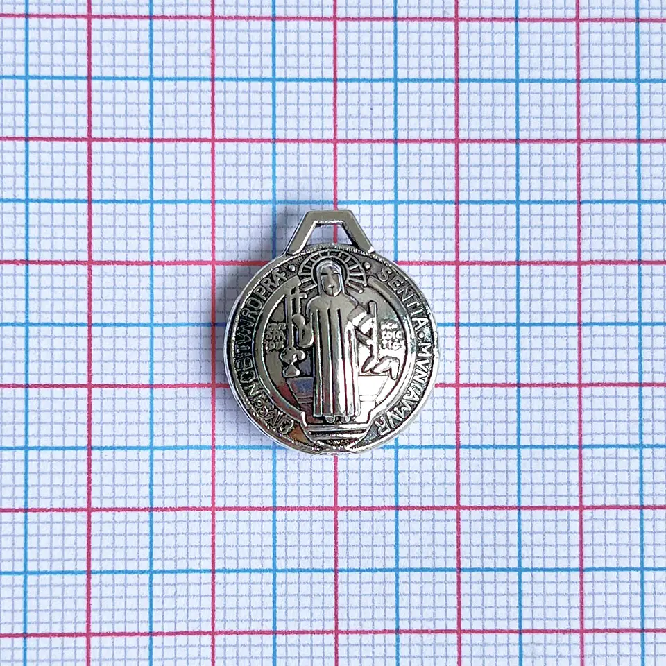 MEDALLA SAN BENITO ZAMAK 2