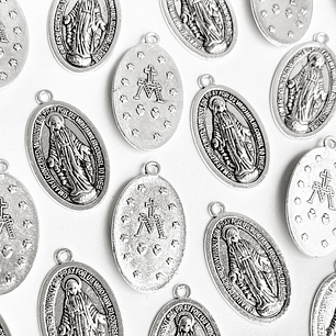 MEDALLA ✦ VIRGEN MILAGOSA ZAMAK