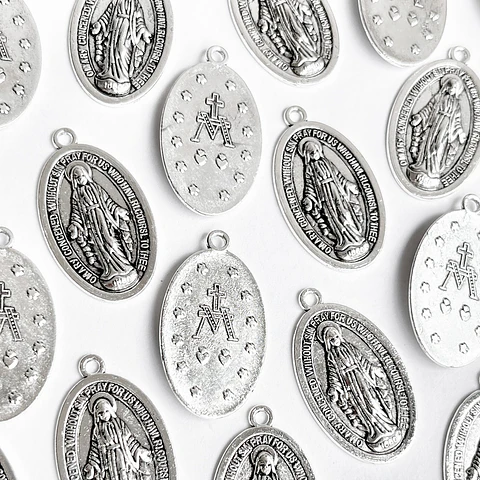 MEDALLA ✦ VIRGEN MILAGOSA ZAMAK