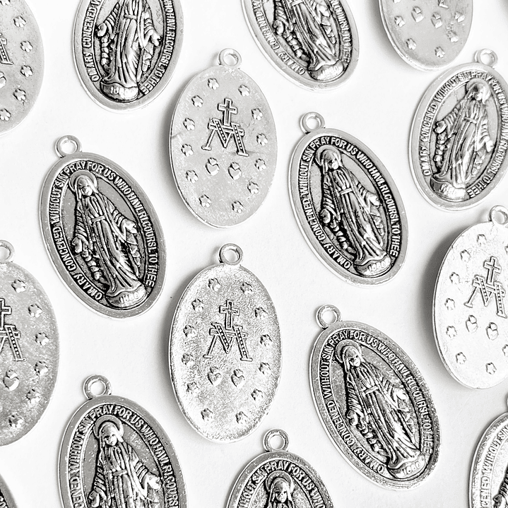 MEDALLA ✦ VIRGEN MILAGOSA ZAMAK 1