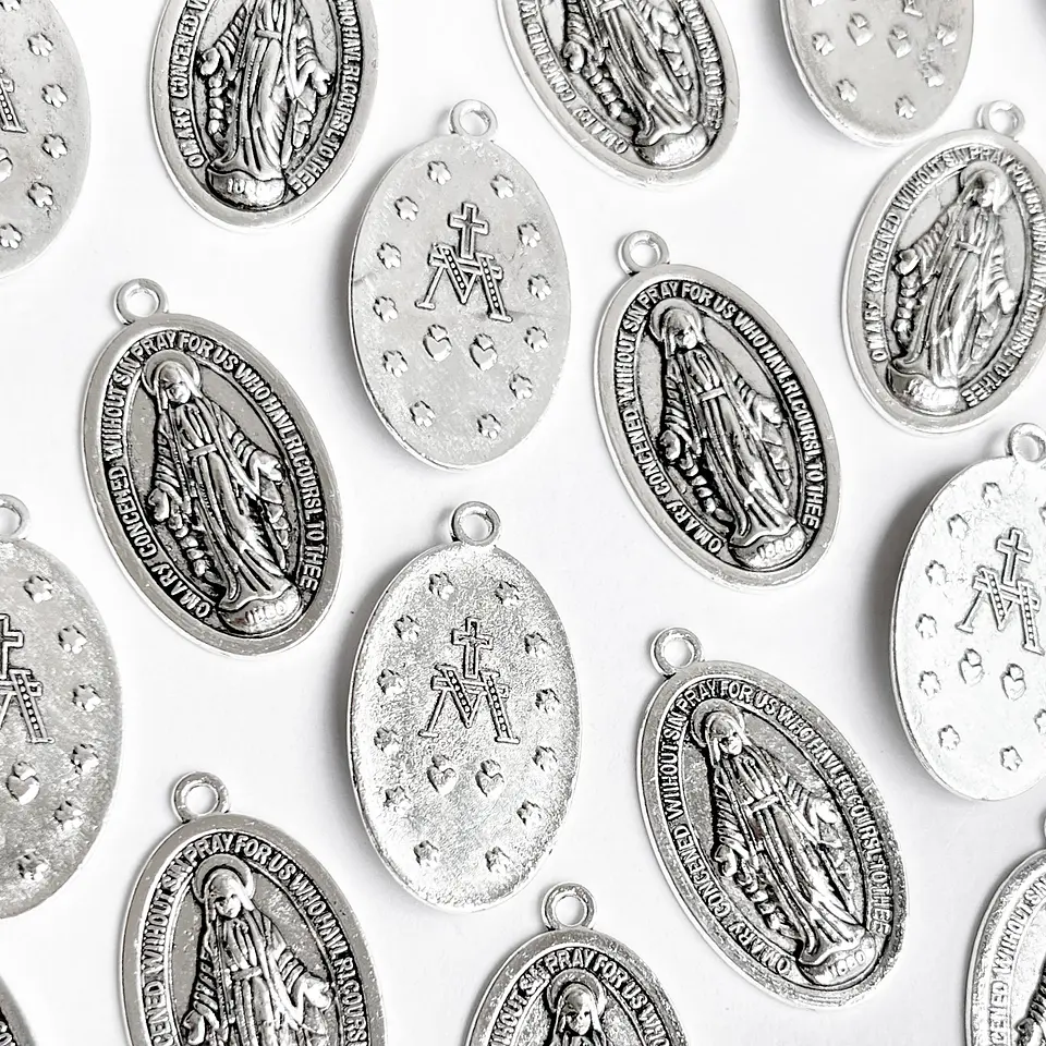 MEDALLA ✦ VIRGEN MILAGOSA ZAMAK 1