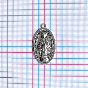 MEDALLA ✦ VIRGEN MILAGOSA ZAMAK