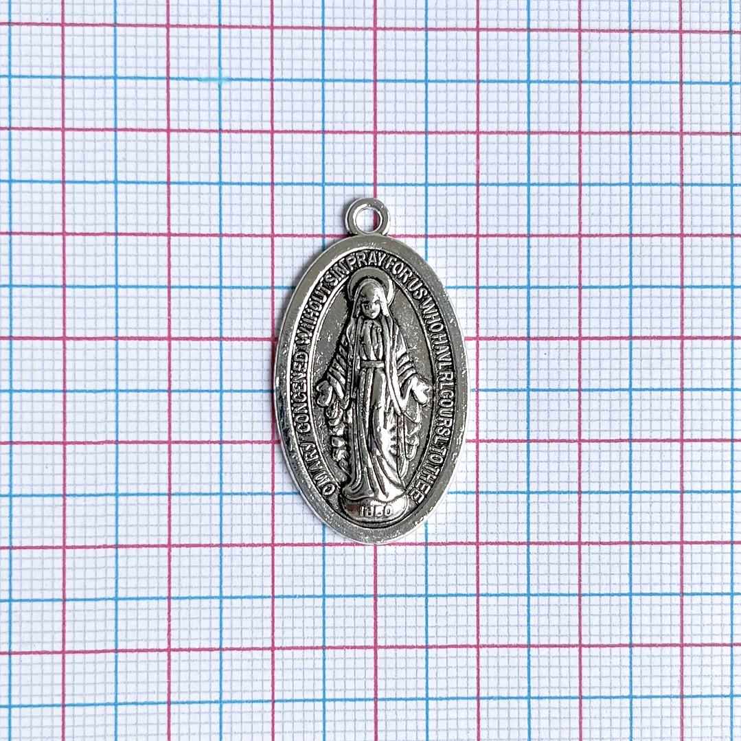 MEDALLA ✦ VIRGEN MILAGOSA ZAMAK 2