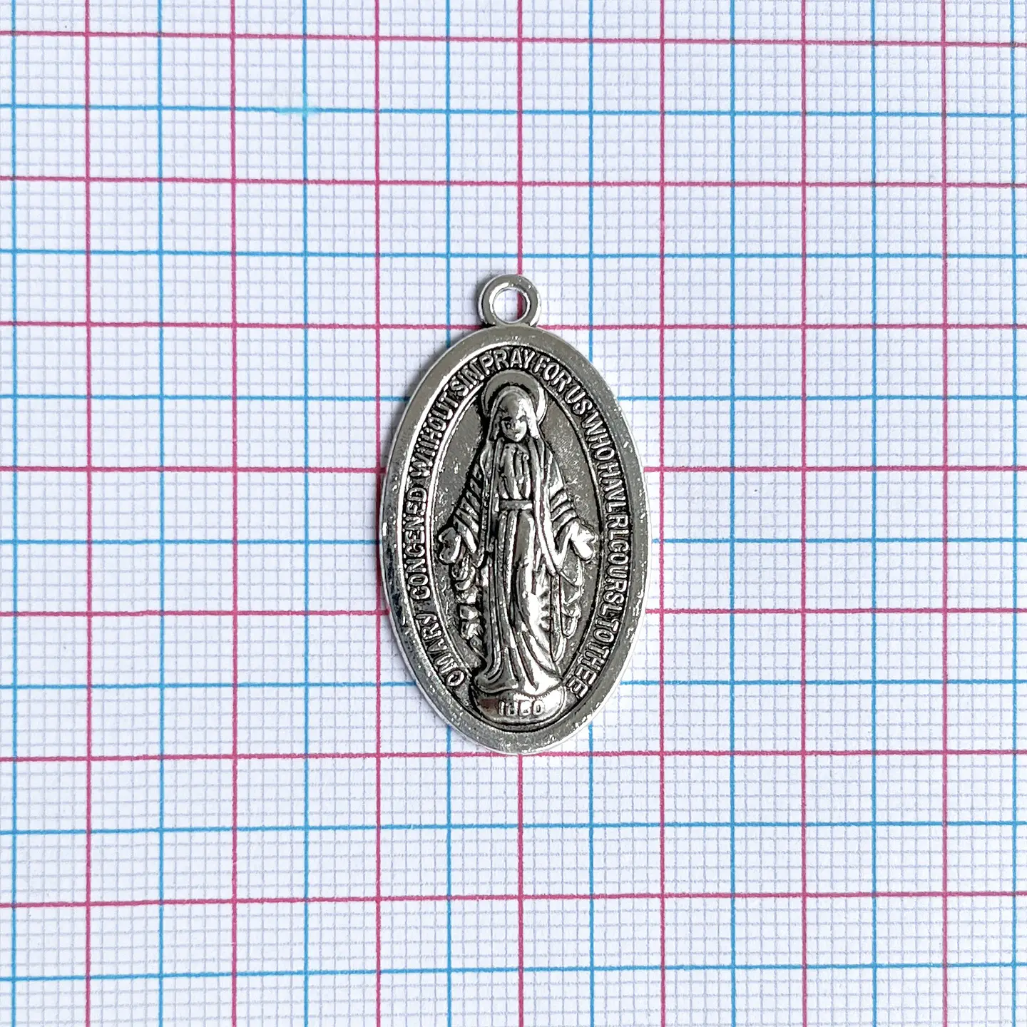 MEDALLA ✦ VIRGEN MILAGOSA ZAMAK 2