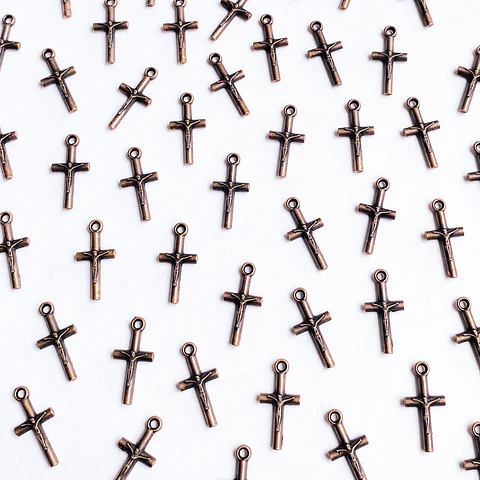 DIJE ✦ CRUZ CRISTO ZAMAK