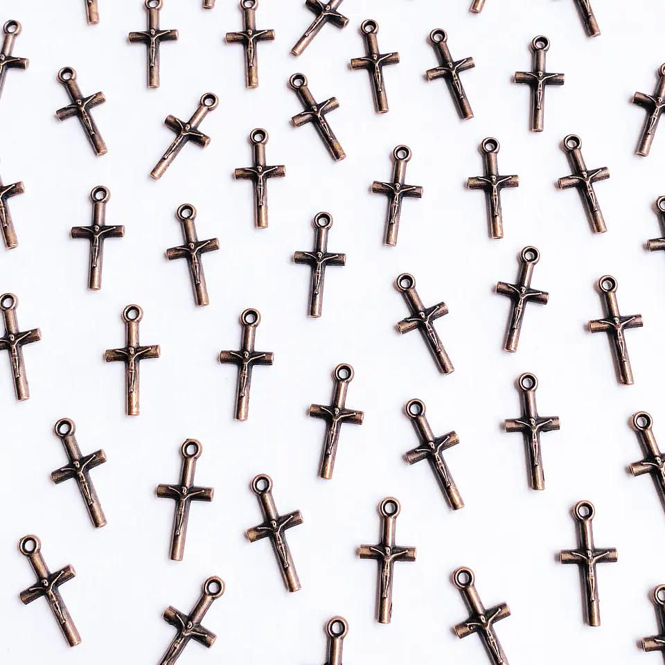 DIJE ✦ CRUZ CRISTO ZAMAK 1