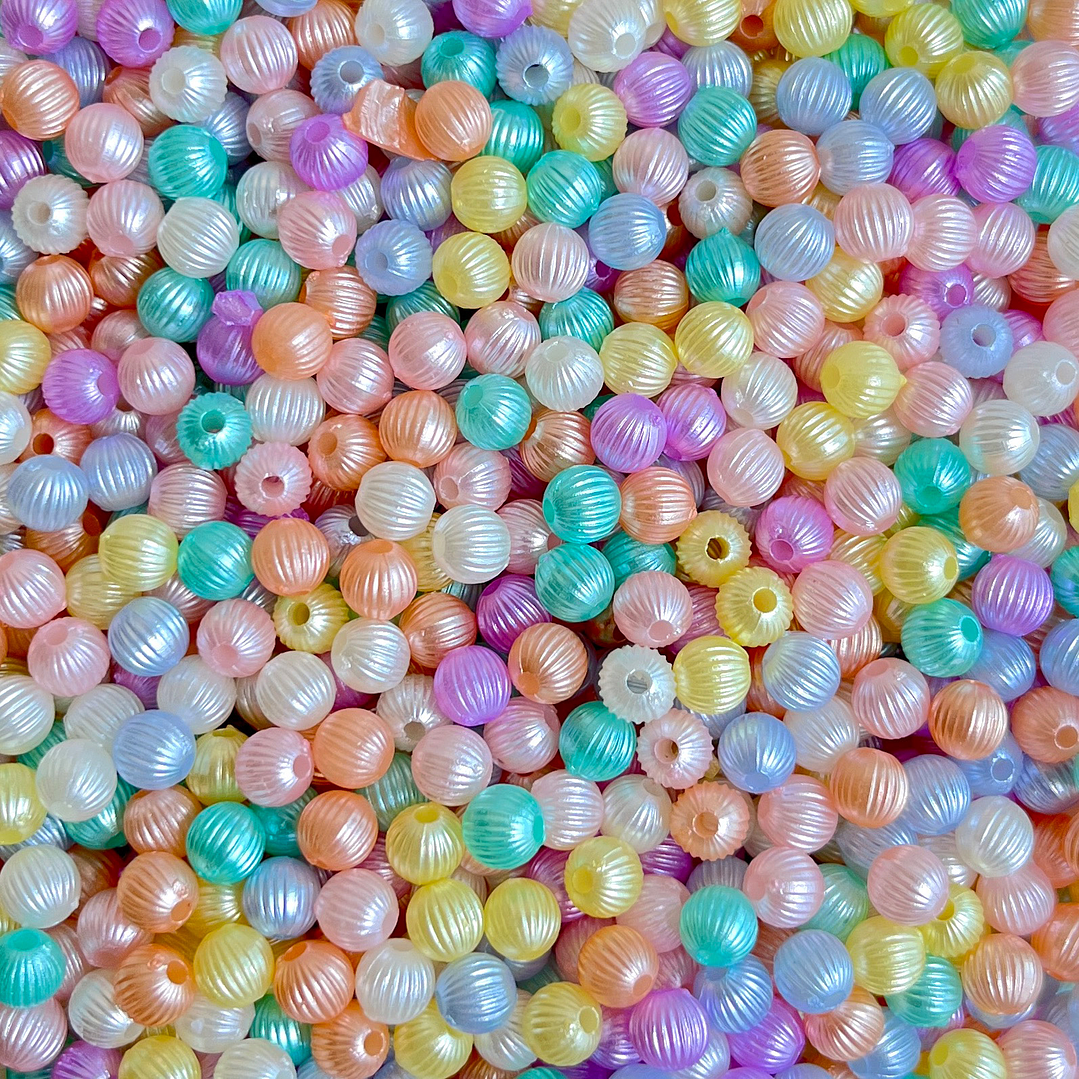 SEPARADOR ✦ BOLA PERLADA 6MM (ELIGE TU COLOR FAVORITO) 3