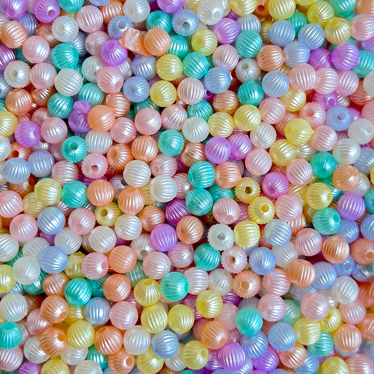 SEPARADOR ✦ BOLA PERLADA 6MM (ELIGE TU COLOR FAVORITO) 3