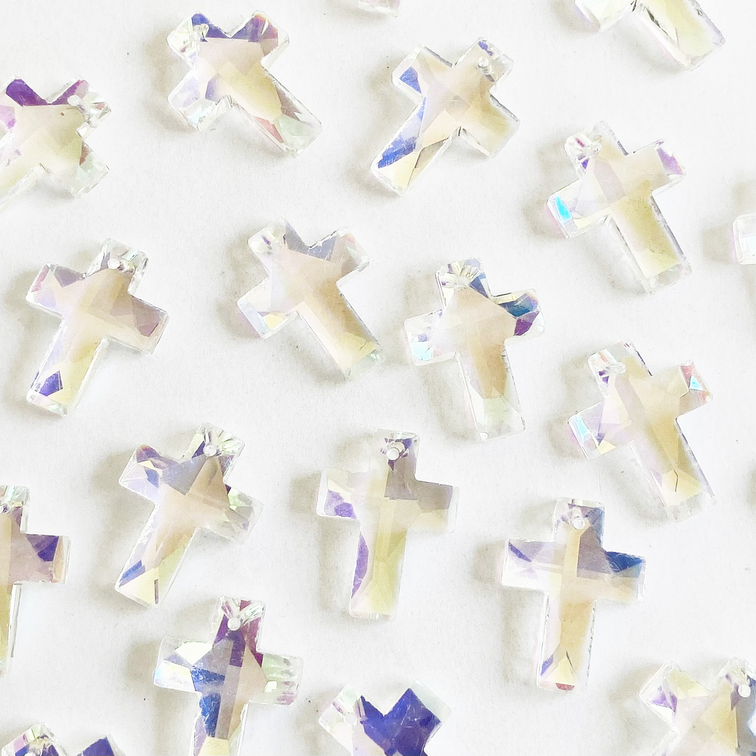 DIJE ✦ CRUZ CRISTAL 1