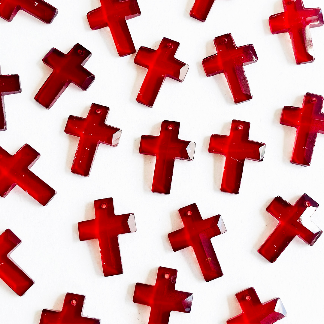 DIJE ✦ CRUZ CRISTAL 4