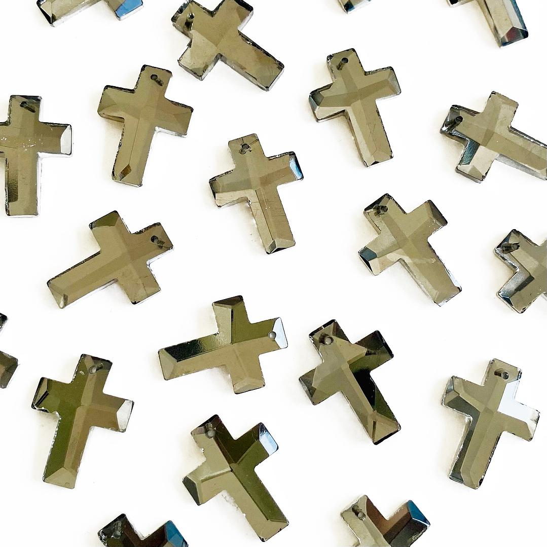 DIJE ✦ CRUZ CRISTAL 5