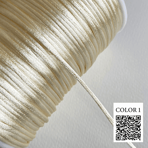 CORDÓN ✦ SEDA ITALIANO PARA 2MM (ELIGE TU COLOR FAVORITO)
