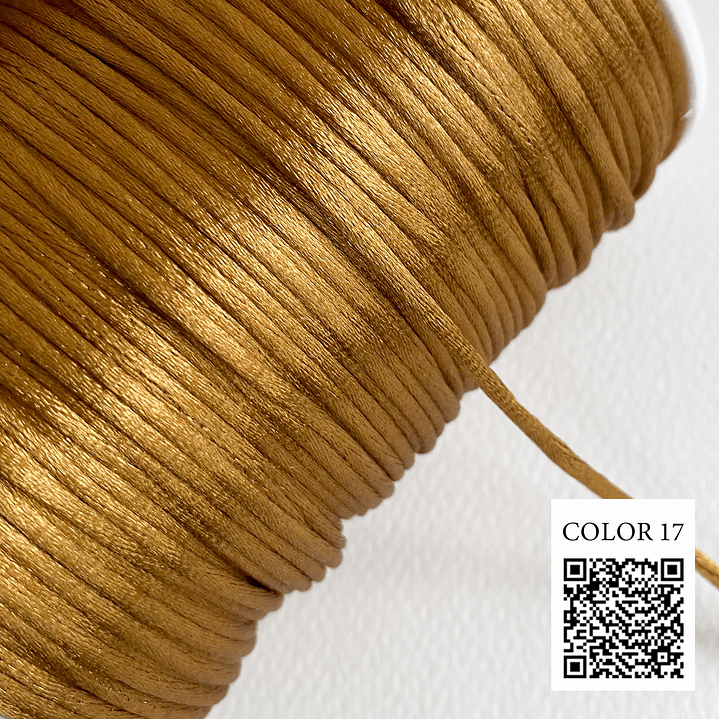 CORDÓN ✦ SEDA ITALIANO PARA 2MM (ELIGE TU COLOR FAVORITO) 4
