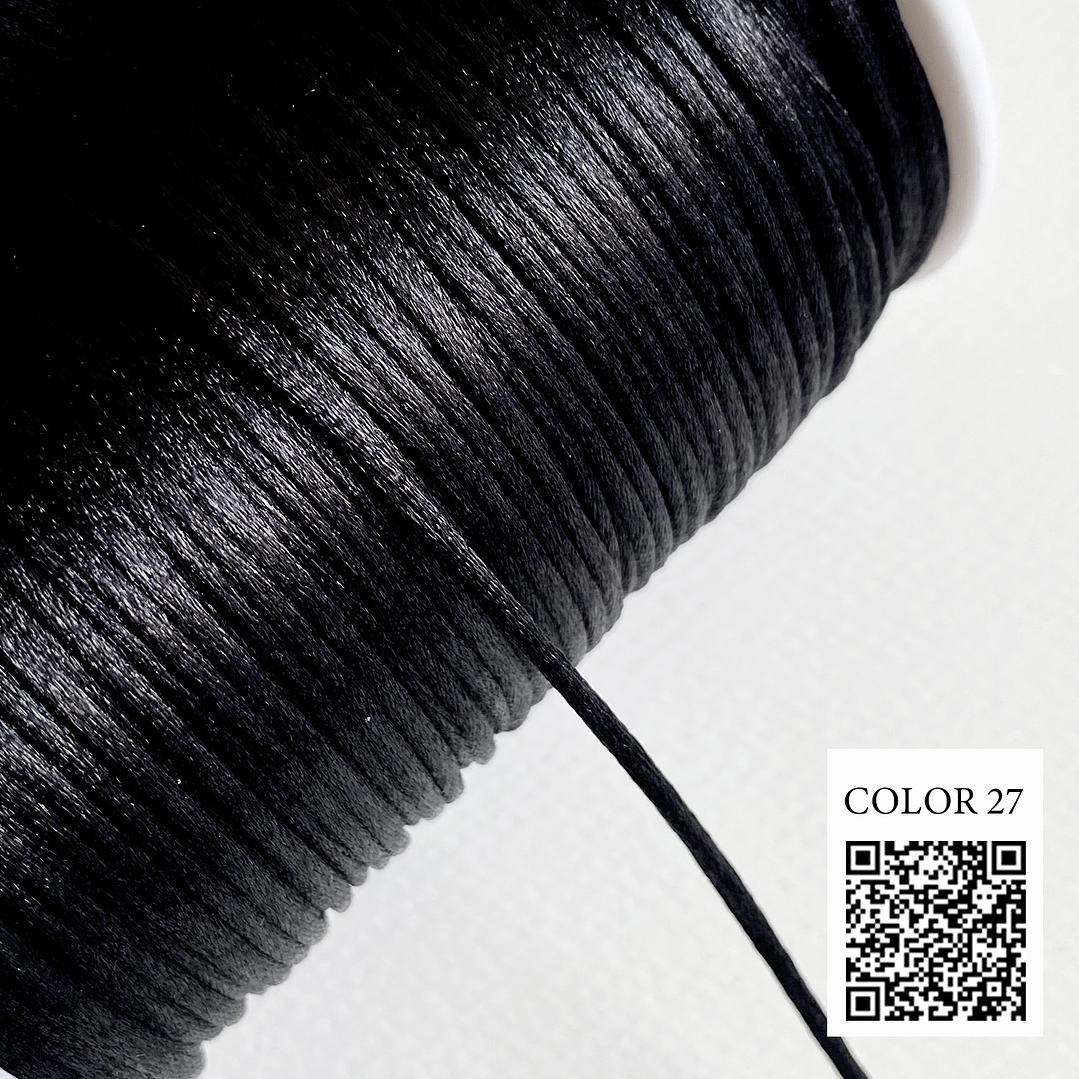 CORDÓN ✦ SEDA ITALIANO PARA 2MM (ELIGE TU COLOR FAVORITO) 5