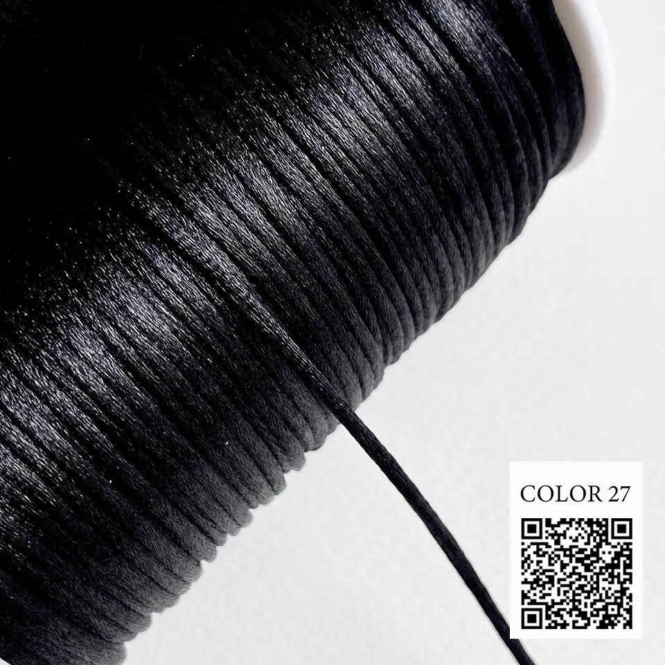 CORDÓN ✦ SEDA ITALIANO PARA 2MM (ELIGE TU COLOR FAVORITO) 5
