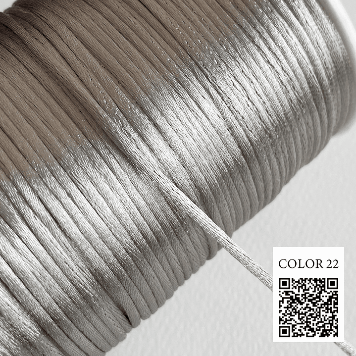 CORDÓN ✦ SEDA ITALIANO PARA 2MM (ELIGE TU COLOR FAVORITO) 9