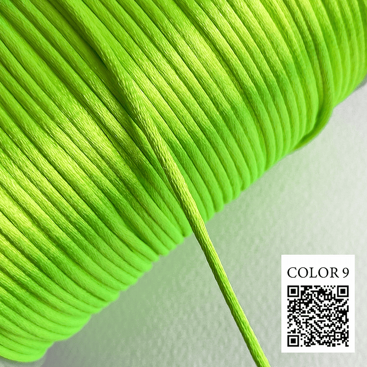 CORDÓN ✦ SEDA ITALIANO PARA 2MM (ELIGE TU COLOR FAVORITO) 11