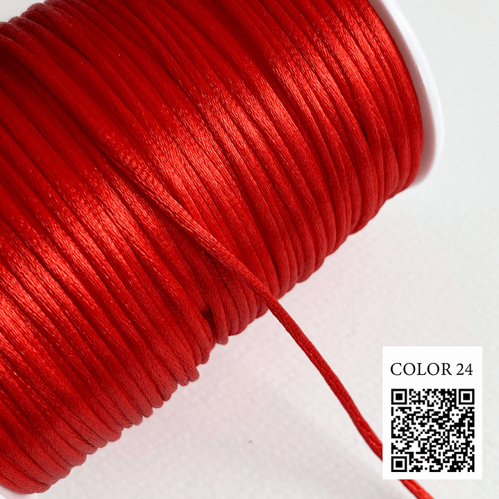 CORDÓN ✦ SEDA ITALIANO PARA 2MM (ELIGE TU COLOR FAVORITO) 12