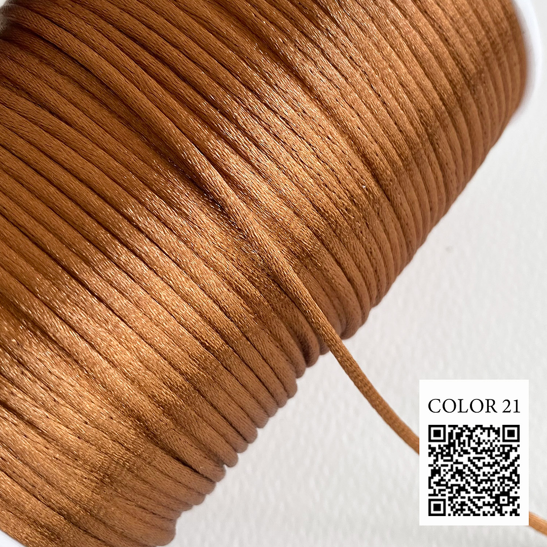 CORDÓN ✦ SEDA ITALIANO PARA 2MM (ELIGE TU COLOR FAVORITO) 13