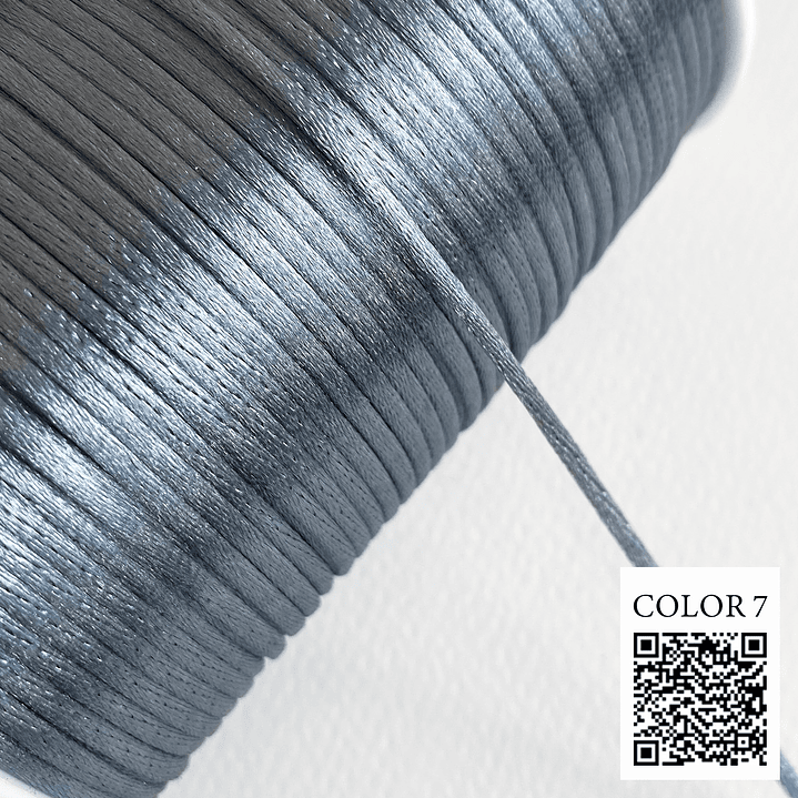 CORDÓN ✦ SEDA ITALIANO PARA 2MM (ELIGE TU COLOR FAVORITO) 15