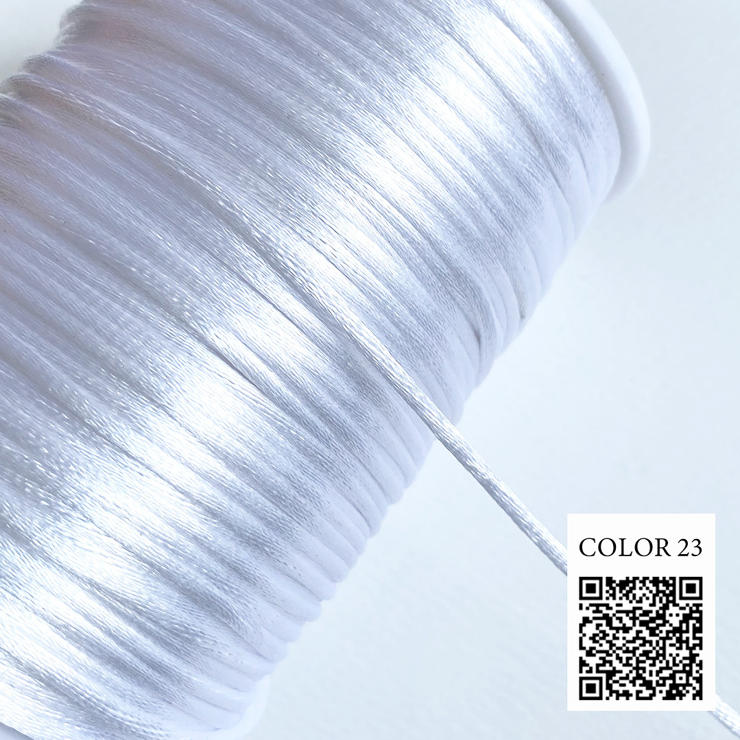 CORDÓN ✦ SEDA ITALIANO PARA 2MM (ELIGE TU COLOR FAVORITO) 18