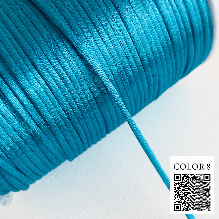 CORDÓN ✦ SEDA ITALIANO PARA 2MM (ELIGE TU COLOR FAVORITO) 19