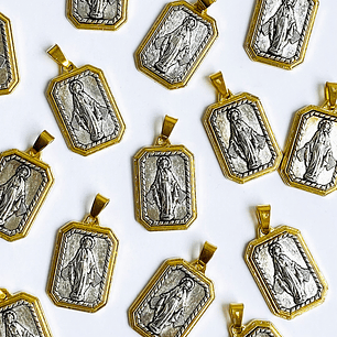 MEDALLA ✦ VIRGEN MILAGROSA ZAMAK