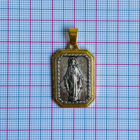 MEDALLA ✦ VIRGEN MILAGROSA ZAMAK