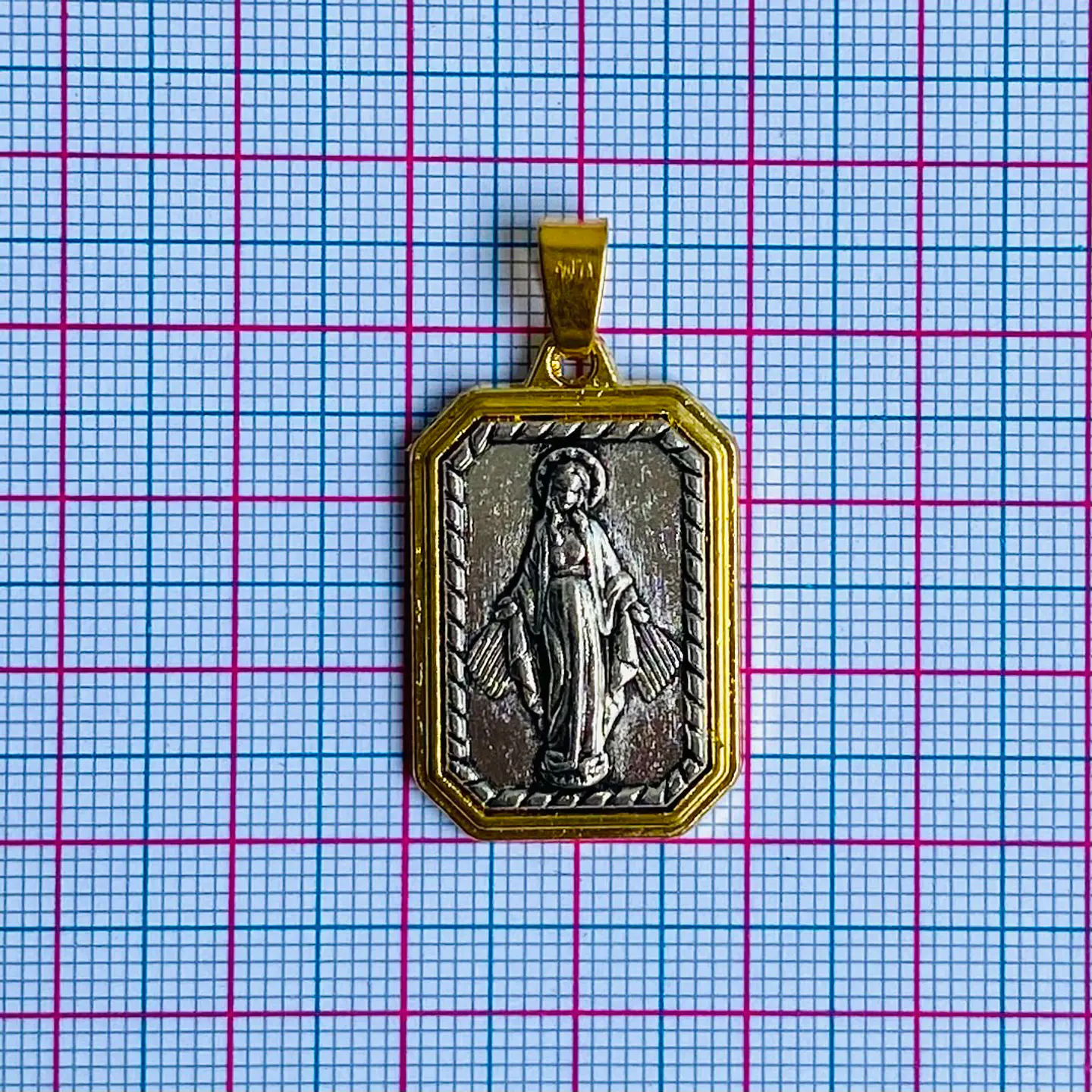 MEDALLA ✦ VIRGEN MILAGROSA ZAMAK 2