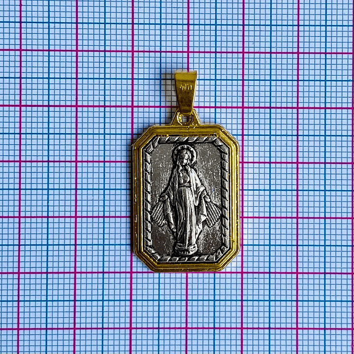 MEDALLA ✦ VIRGEN MILAGROSA ZAMAK 2