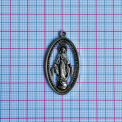 MEDALLA ✦ VIRGEN MILAGROSA ZAMAK