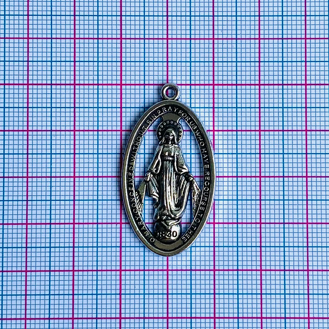 MEDALLA ✦ VIRGEN MILAGROSA ZAMAK 2