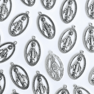 MEDALLA ✦ VIRGEN MILAGROSA ZAMAK