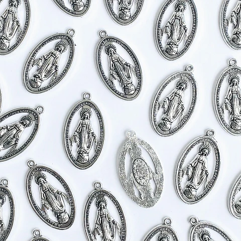 MEDALLA ✦ VIRGEN MILAGROSA ZAMAK