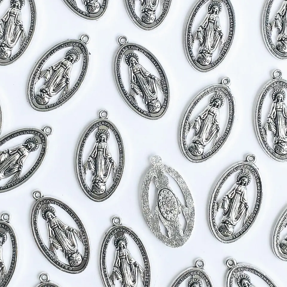 MEDALLA ✦ VIRGEN MILAGROSA ZAMAK 1