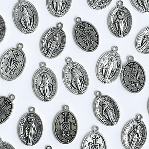 MEDALLA ✦ VIRGEN MILAGROSA ZAMAK