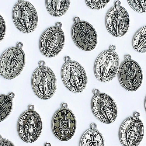 MEDALLA ✦ VIRGEN MILAGROSA ZAMAK
