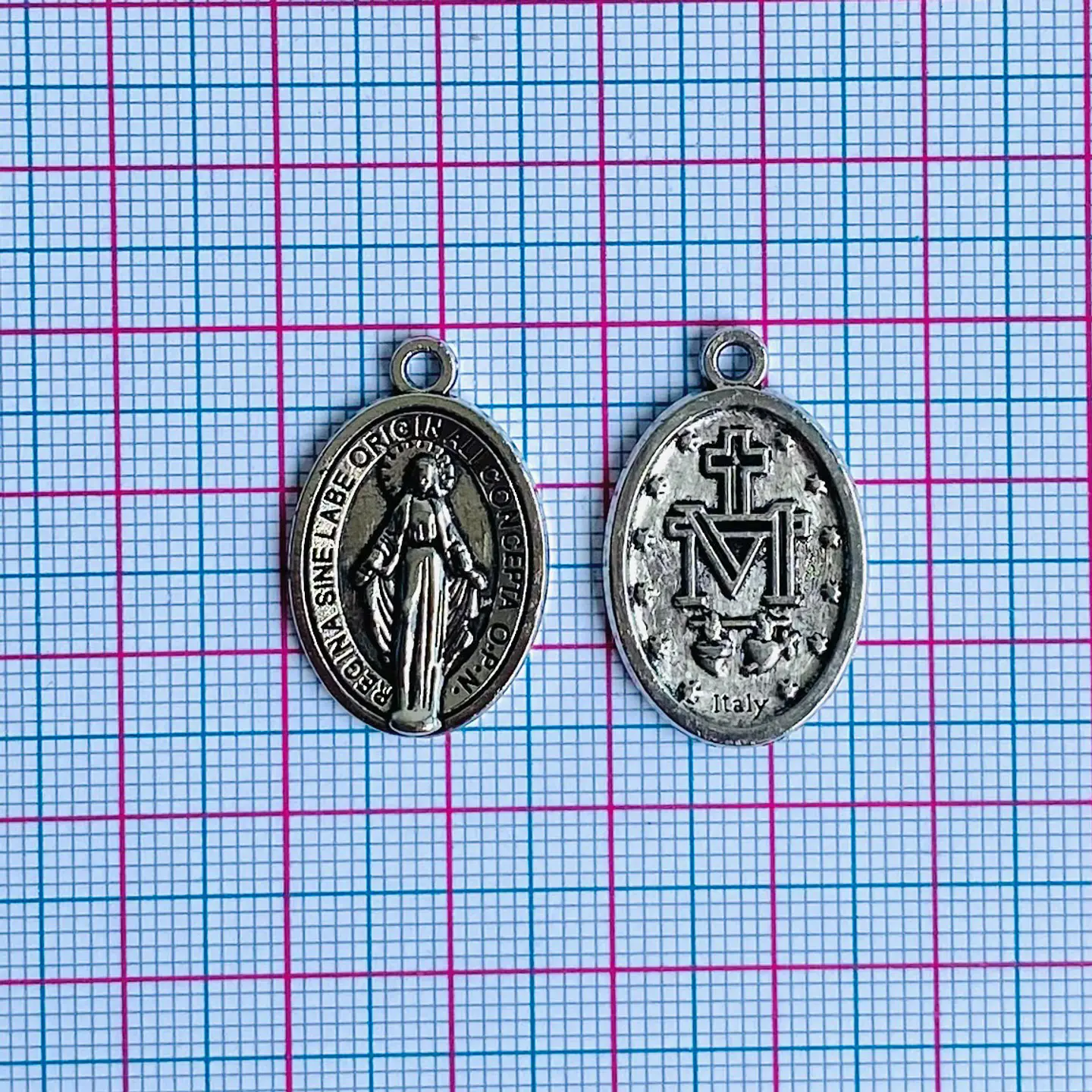 MEDALLA ✦ VIRGEN MILAGROSA ZAMAK 2