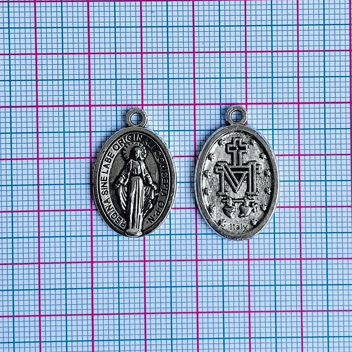 MEDALLA ✦ VIRGEN MILAGROSA ZAMAK 2