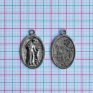 MEDALLA ✦ SAN FRANCISCO EN ZAMAK