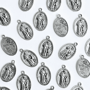 MEDALLA ✦ SAN FRANCISCO EN ZAMAK