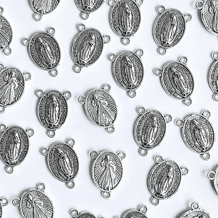 CRUCERO ✦ VIRGEN DE GUADALUPE / SEÑOR DE LA MISERICORDIA EN ZAMAK