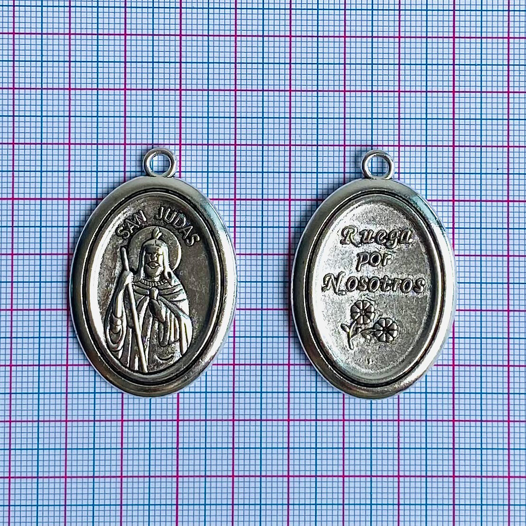 MEDALLA ✦ SAN JUDAS TADEO EN ZAMAK 2