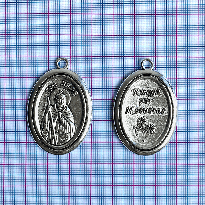 MEDALLA ✦ SAN JUDAS TADEO EN ZAMAK 2