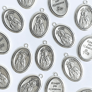 MEDALLA ✦ SAN JUDAS TADEO EN ZAMAK