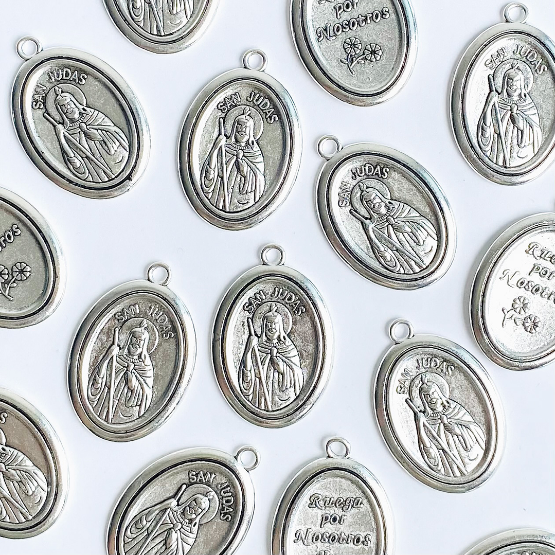 MEDALLA ✦ SAN JUDAS TADEO EN ZAMAK 1